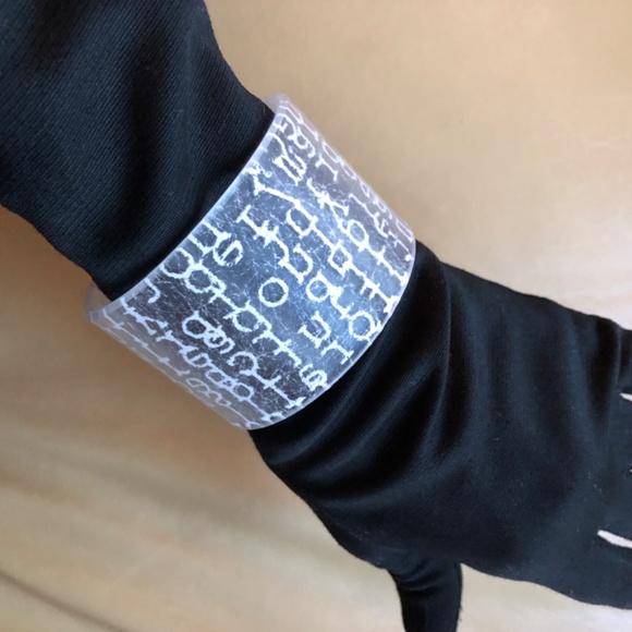 Lettered Cuffed Bracelet - Picture 3 of 9